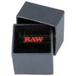 Inel metalic care poate fi folosit drept suport pentru conuri sau tigari RAW Black Ring